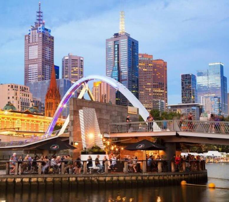 Southbank Melbourne Gem Apartman Kültér fotó